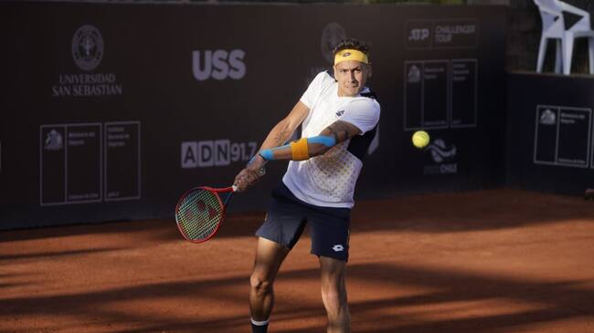Alejandro Tabilo debutó con triunfo en el Challenger de Santiago