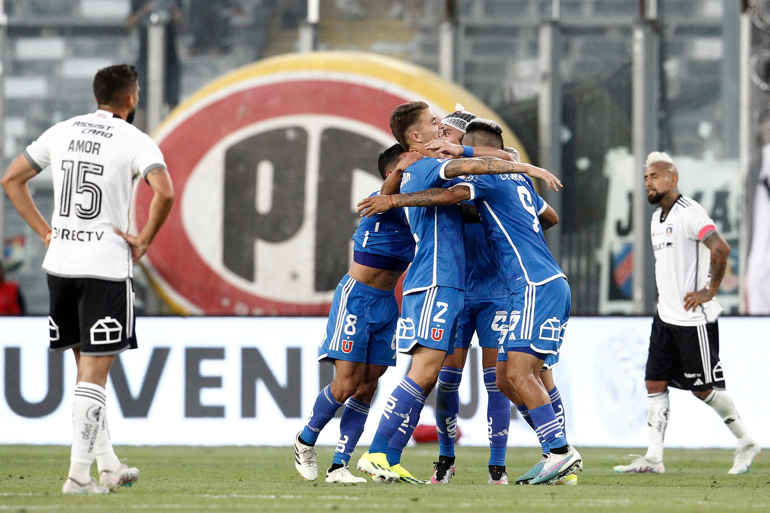 La U festeja en Macul sobre Colo Colo | Agencia Uno