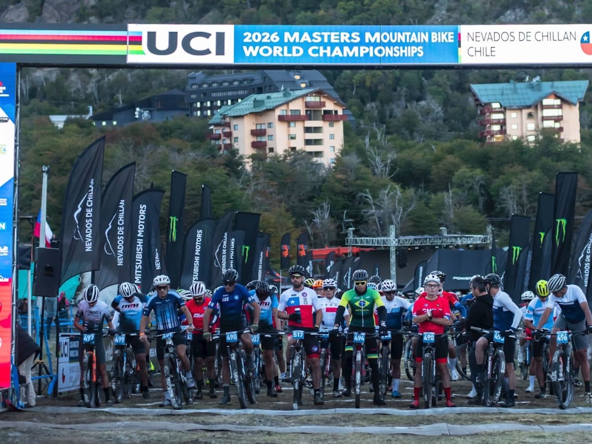 Argentina y Brasil dominan el Mundial Master UCI de Mountain Bike en Nevados de Chillán