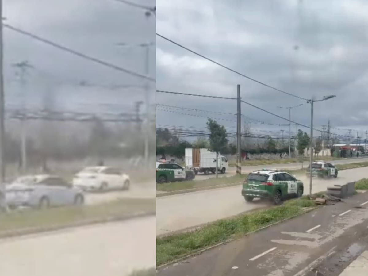 Tras cinematográfica persecución: detienen a cuatro sujetos tras robo a empresa en La Granja