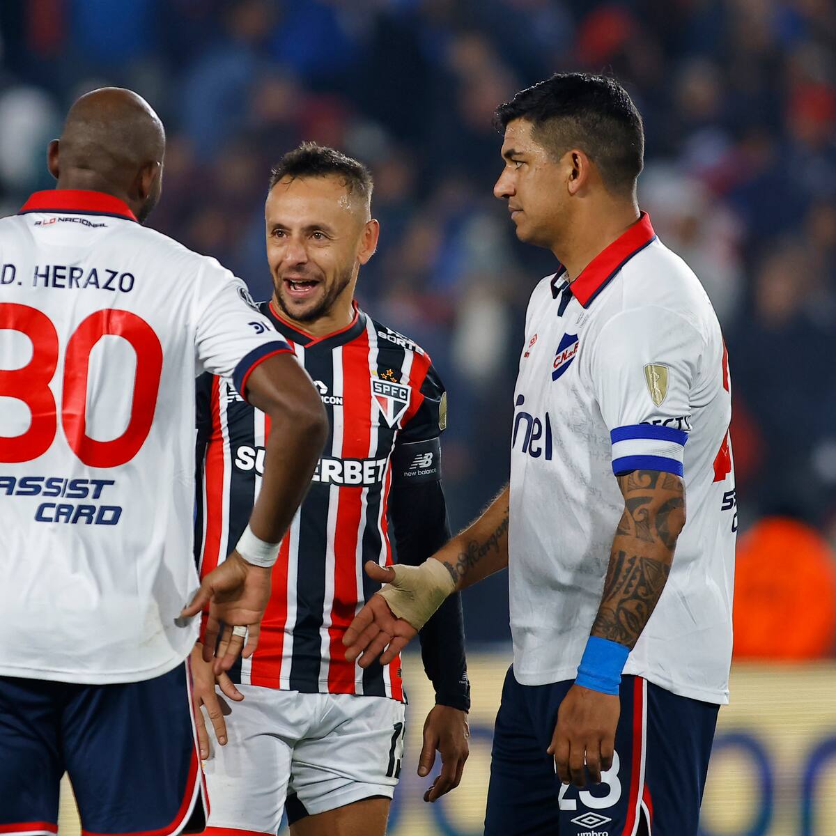 Nacional de Uruguay y Sao Paulo no se hicieron daño por los 8vos de final de la Copa Libertadores