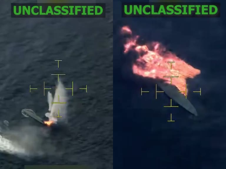 Estados Unidos anuncia destrucción de otra lancha en el Pacífico: una persona murió