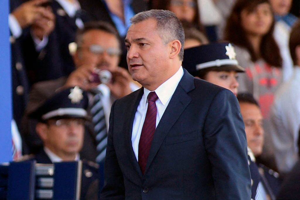 El ex secretario de seguridad de México, Genaro García Luna, quien fue condenado en Estados Unidos por delitos de narcotráfico