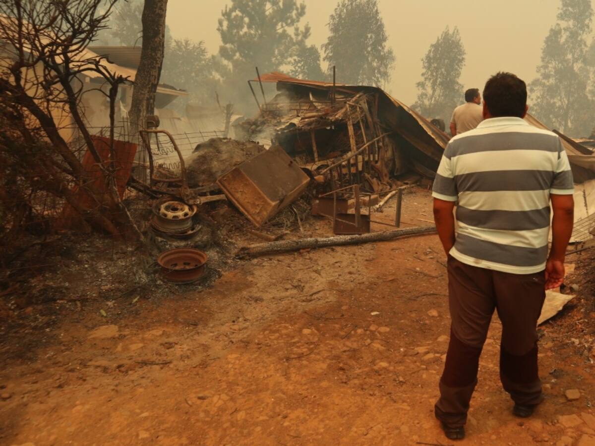 Ministro Jackson detalla ayudas sociales para damnificados por incendios forestales