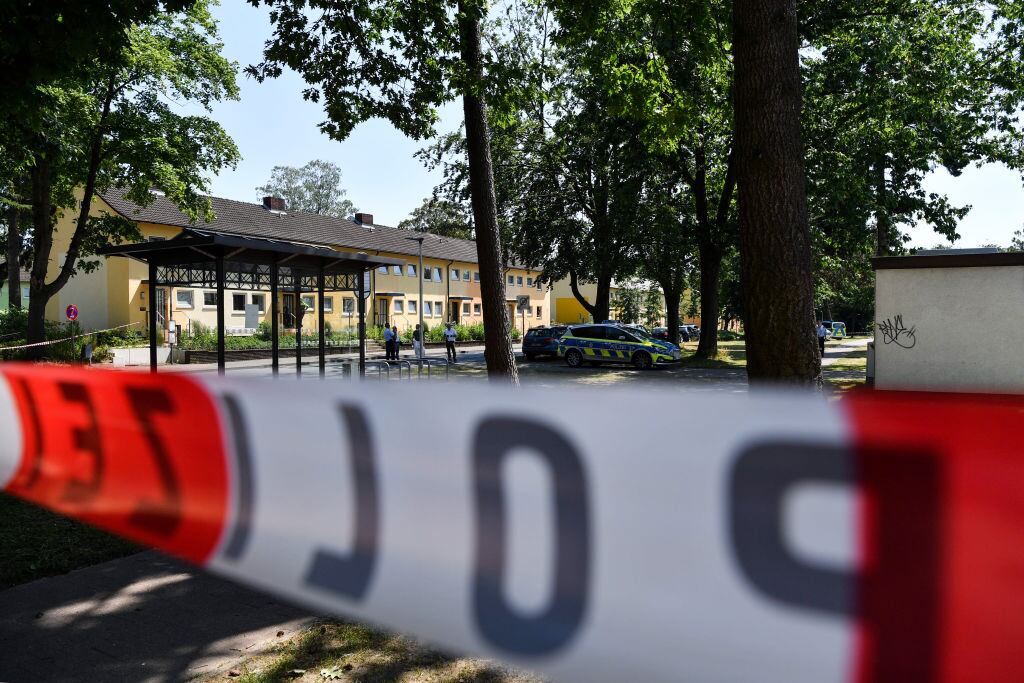 La policía acordona la zona donde comenzó el tiroteo en Espelkamp