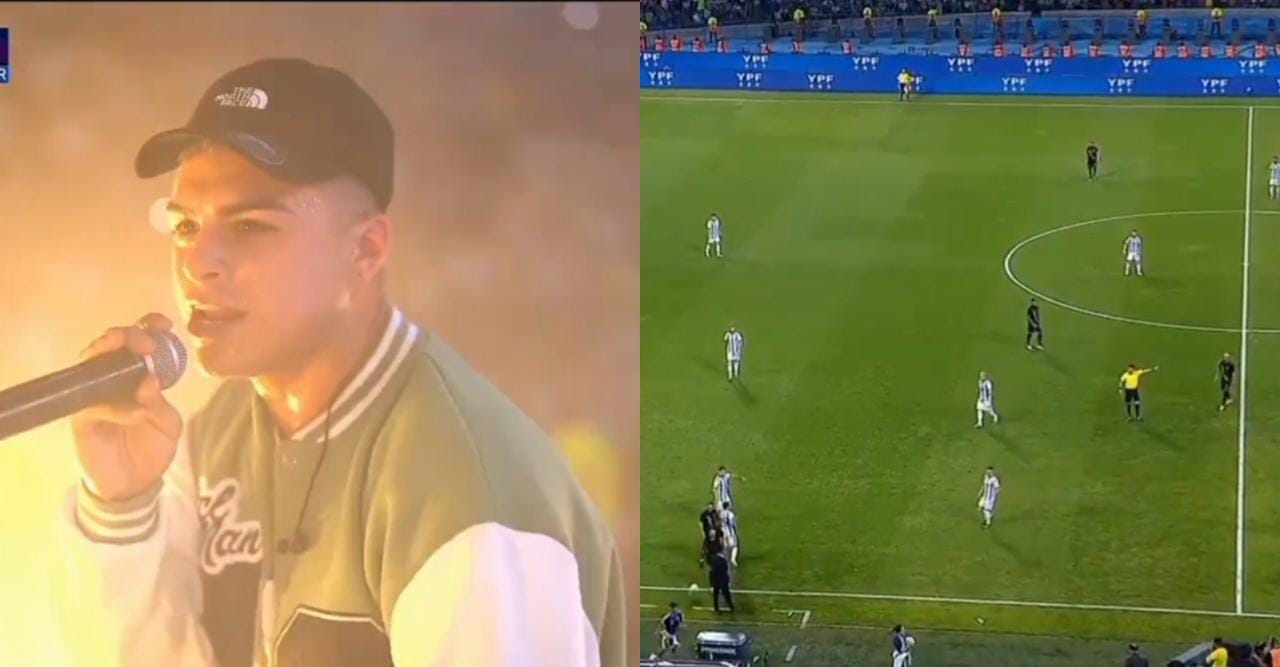 "Hay que desenchufarlos": Insólito blooper de banda cumbiera durante amistoso entre Argentina y Curazao