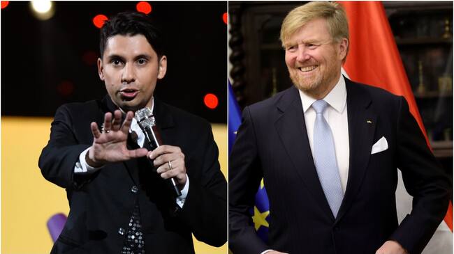 Fabrizio Copano y rey de Países Bajos