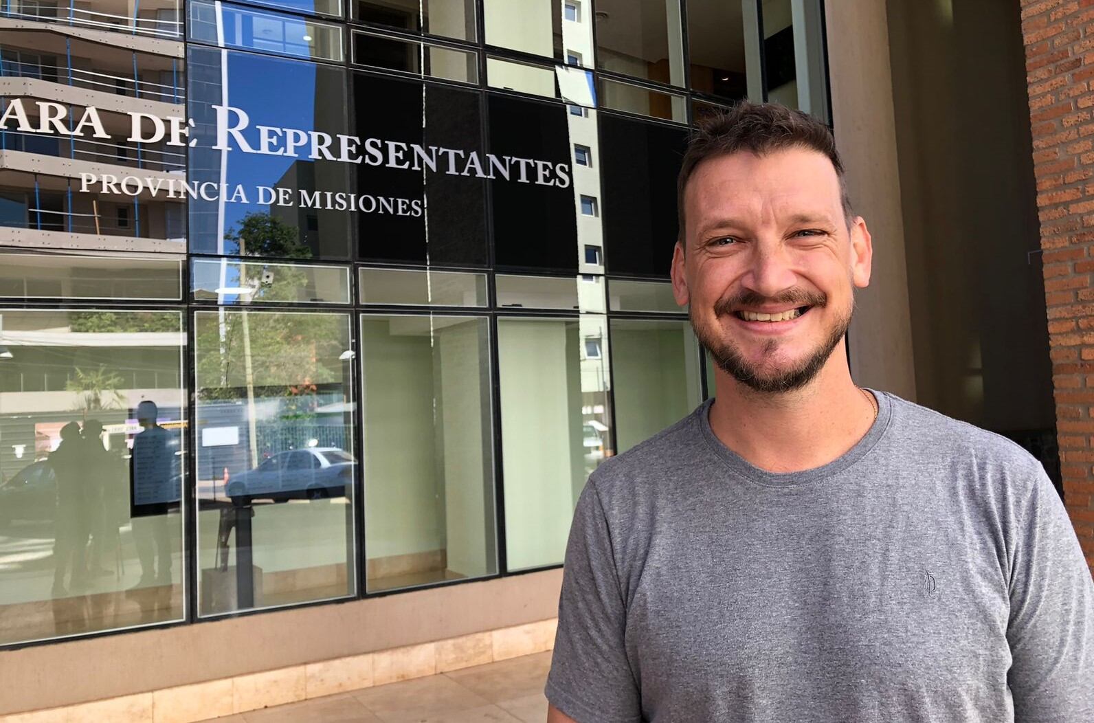 El diputado estadual en la provincia de Misiones, German Kiczka, quien es buscado por la justicia de Argentina / Instagram