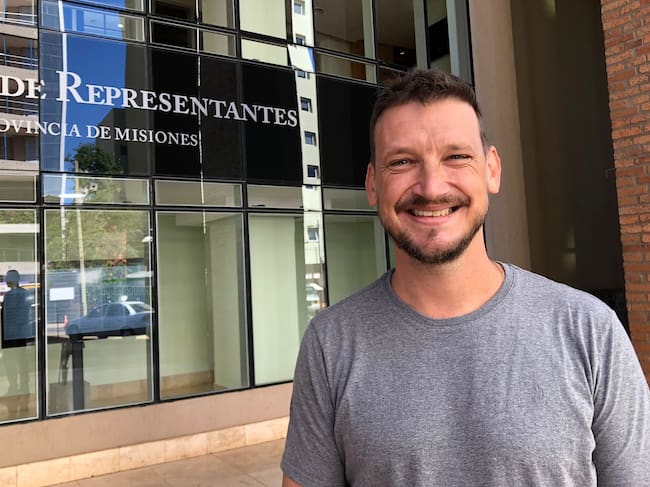 El diputado estadual en la provincia de Misiones, German Kiczka, quien es buscado por la justicia de Argentina / Instagram