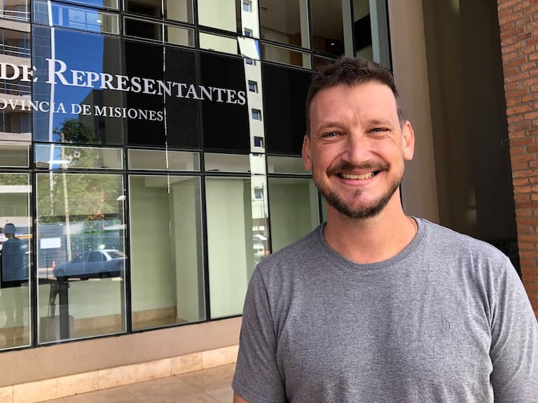 El diputado estadual en la provincia de Misiones, German Kiczka, quien es buscado por la justicia de Argentina / Instagram