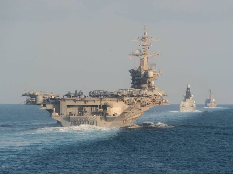 El portaviones estadounidense USS Abraham Lincoln