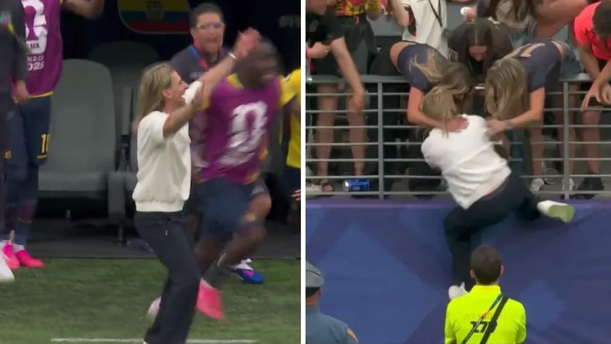 Ecuador logra histórico triunfo ante Alemania y el festejo de Beccacece se vuelve viral: es furor en redes
