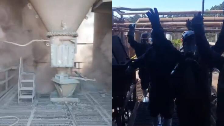 Tras operar por más de 70 años: así fue el último día de funcionamiento de Alto Horno de la Siderúrgica Huachipato