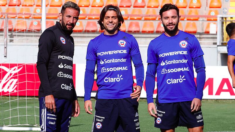 La formación que probó Martín Lasarte para el partido de Chile ante Bolivia