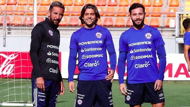 La formación que probó Martín Lasarte para el partido de Chile ante Bolivia