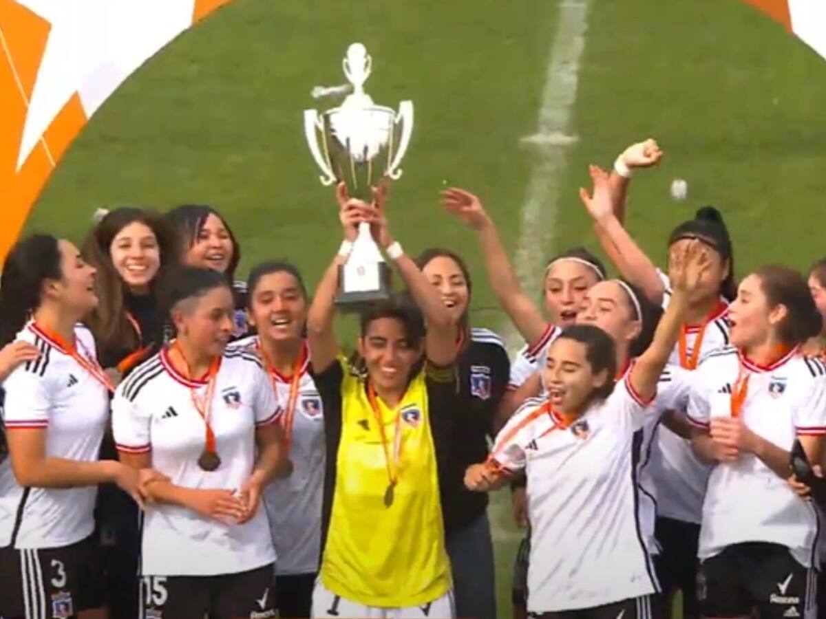 Colo Colo se corona campeón de la categoría Sub 16 Femenina tras derrotar a Everton