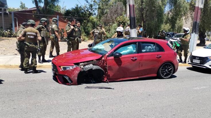 Sujetos roban auto a papá que recogía a su hija en jardín de Las Condes