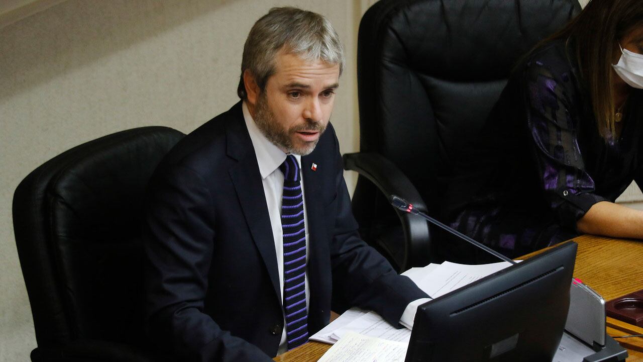 El ministro Gonzalo Blumel