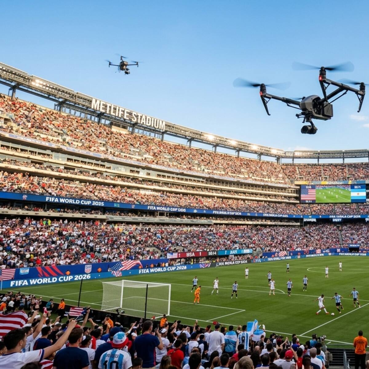 “Sería un error ignorar la tecnología”: Policía de Nueva York prepara plan especial por posibles ataques de drones en el Mundial