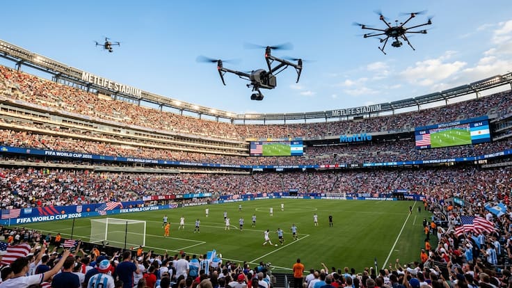 “Sería un error ignorar la tecnología”: Policía de Nueva York prepara plan especial por posibles ataques de drones en el Mundial