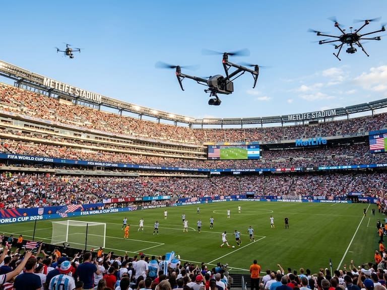 “Sería un error ignorar la tecnología”: Policía de Nueva York prepara plan especial por posibles ataques de drones en el Mundial