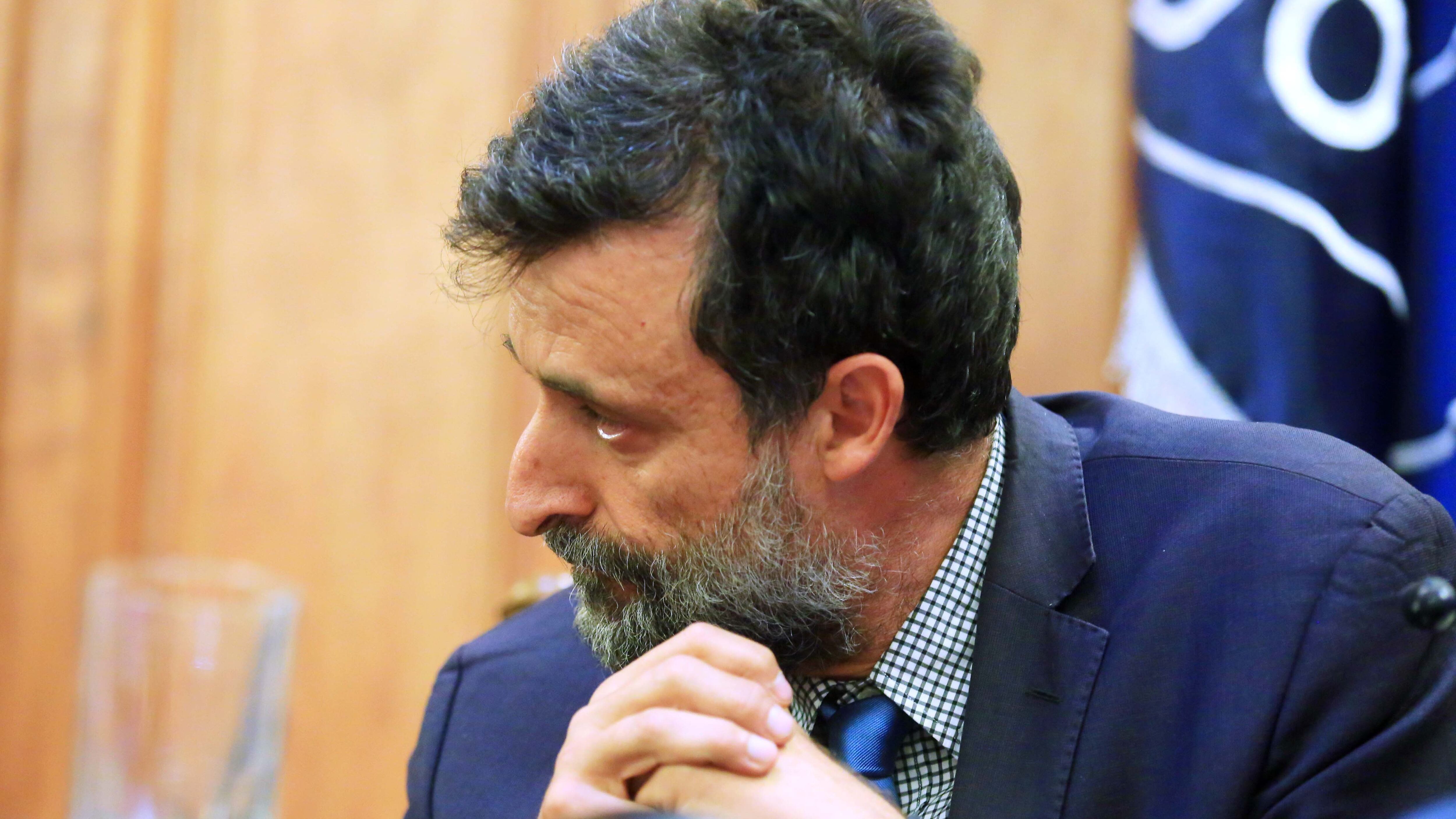 11 de marzo de 2020/SANTIAGO
El escritor Cristin Warnken, durante acto de la Fundacin Patricio Aylwin Azcar y el Partido Demcrata Cristiano conmemoran los 30 aos del inicio del primer gobierno democrtico de Chile, tras el fin de la dictadura.
FOTO: JOS FRANCISCO ZòIGA/AGENCIAUNO