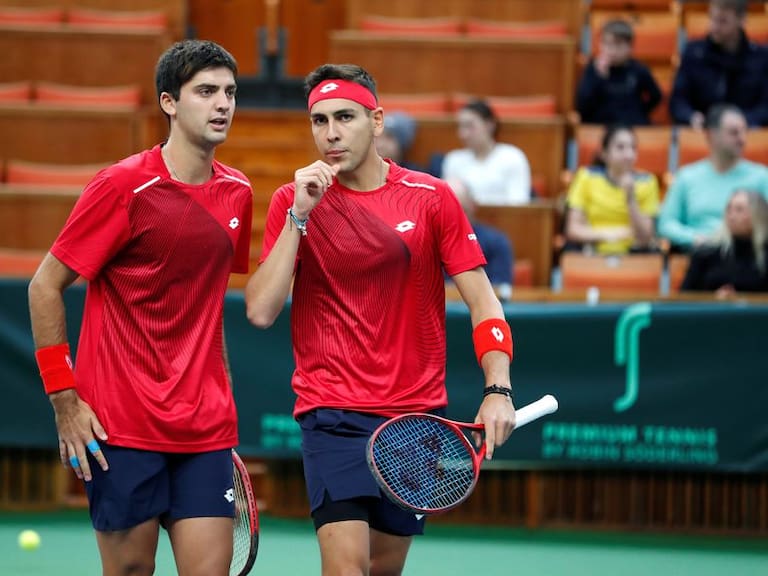Tomás Barrios y Alejandro Tabilo cayeron por los cuartos de final de dobles en el Challenger de Campinas
