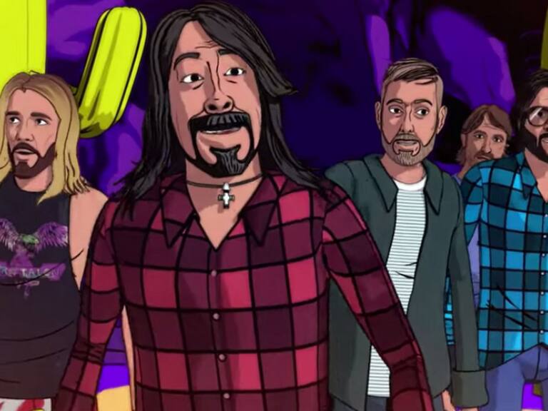 Foo Fighters estrenó el videoclip animado de «Chasing Birds», uno de sus recientes sencillos
