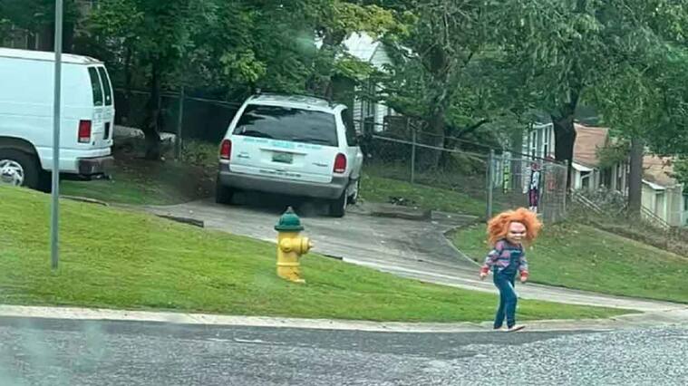 Niño disfrazado de Chucky