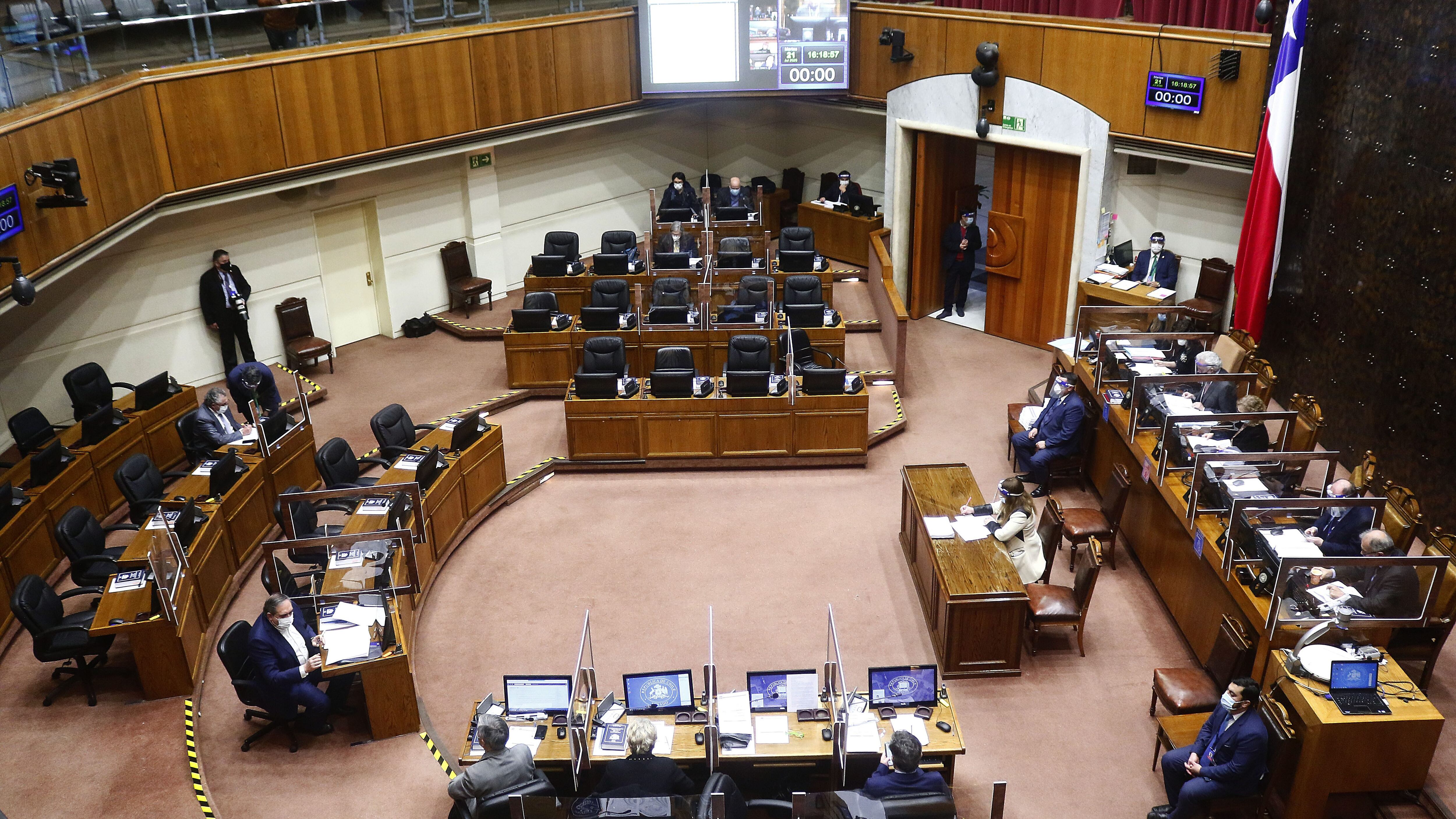 Así llega a la sala del Senado el proyecto de retiro del 10% de fondos de las AFP
