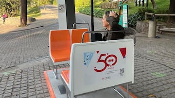 Metro de Santiago inicia celebraciones por sus 50 años con exhibición de tren icónico y “Chupete” en el Parque Metropolitano