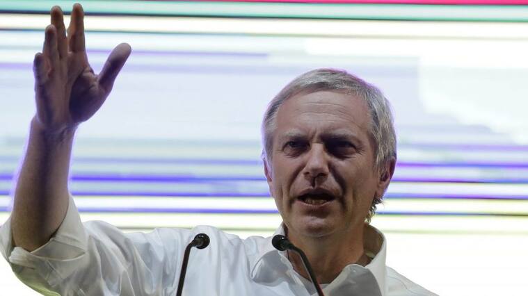 18 de noviembre de 2021/SANTIAGO En el Parque Araucano de Las Condes se realiza el cierre de campaña del candidato presidencial José Antonio Kast, el cual es acompañado por sus adherentes y además de un show artístico que culminara con el discurso del postulante a La Moneda
FOTO: KARIN POZO/AGENCIAUNO