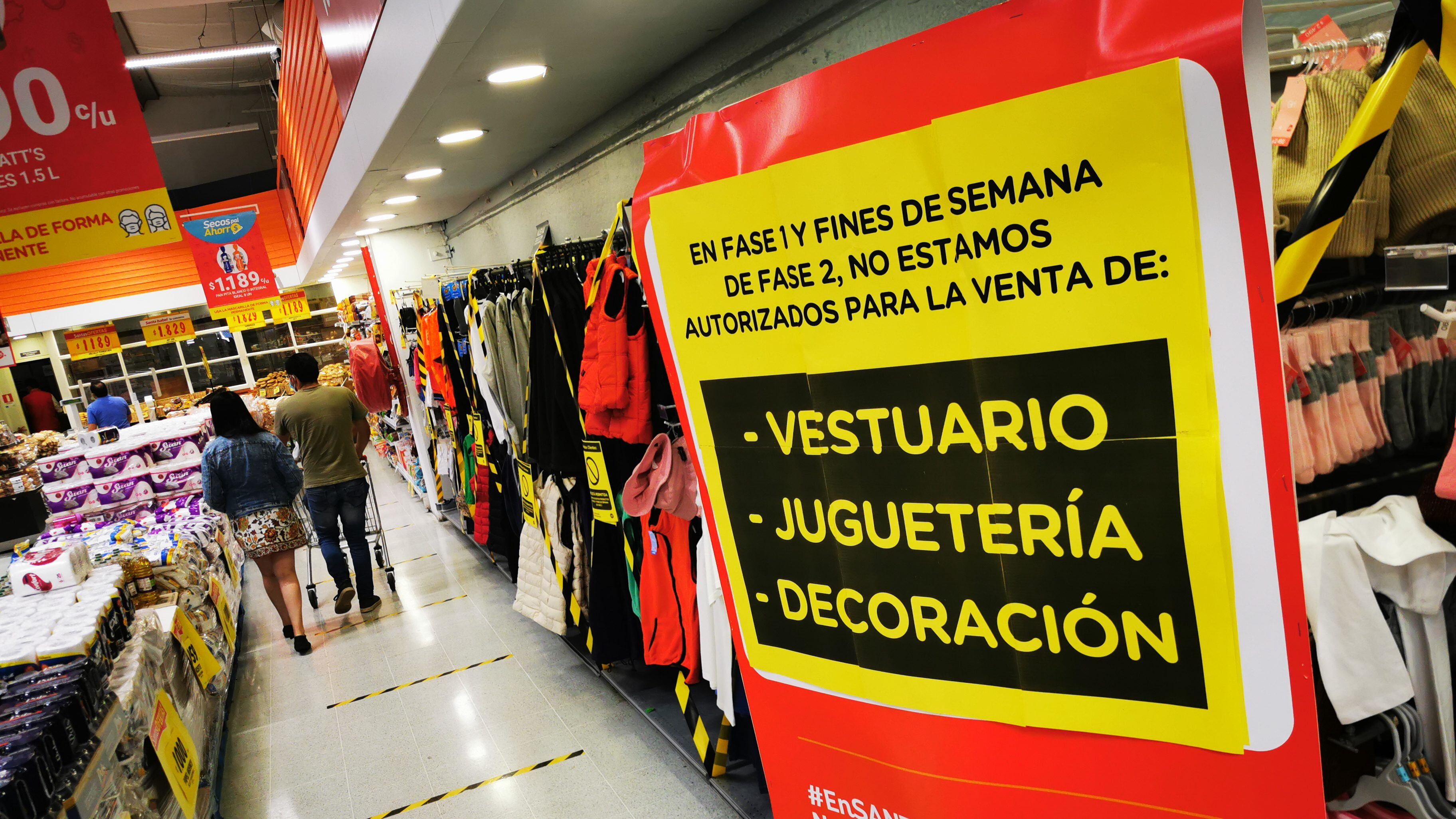 venta de bienes no esenciales