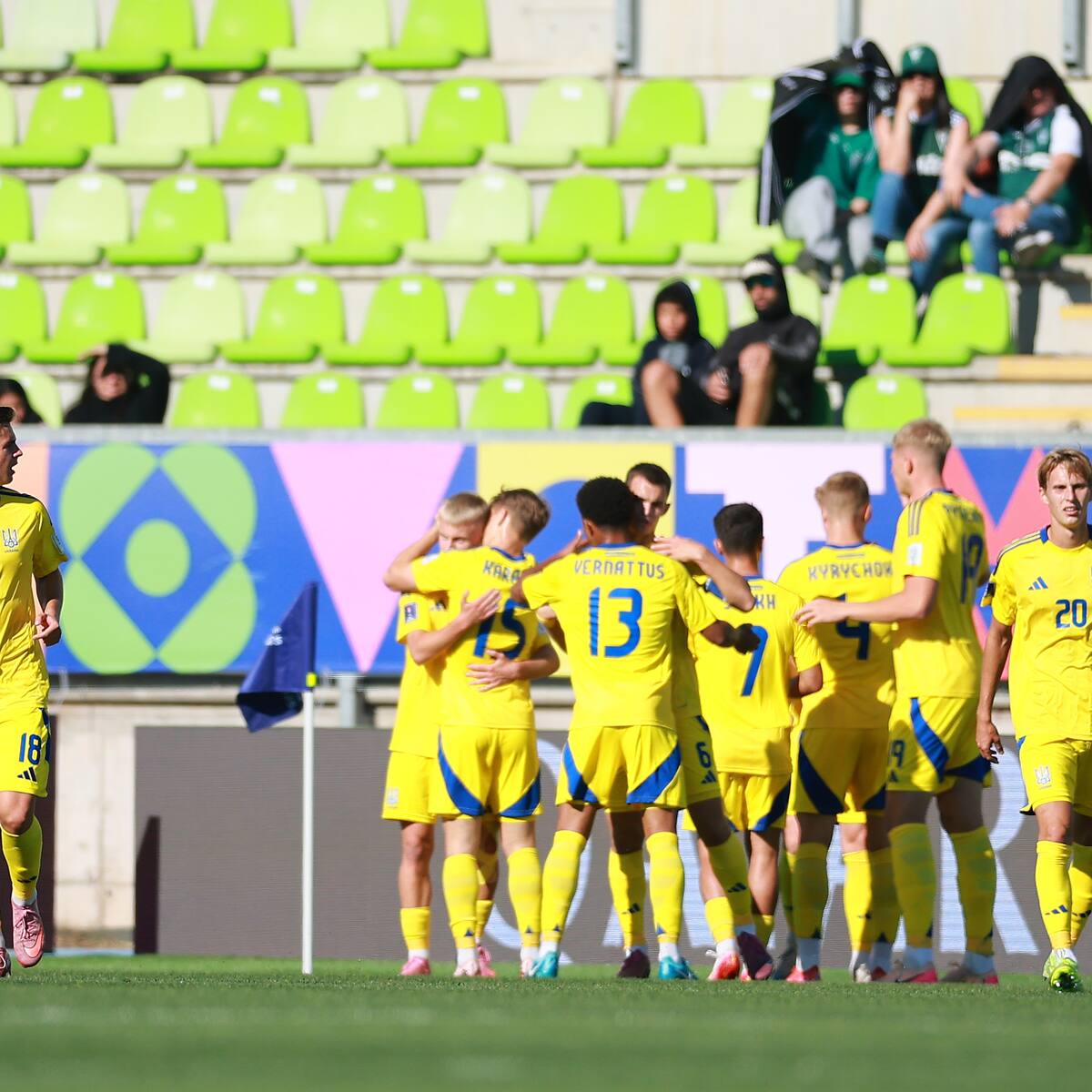 Ucrania no permite sorpresas y venció a Corea del Sur en el primer partido del Mundial Su 20