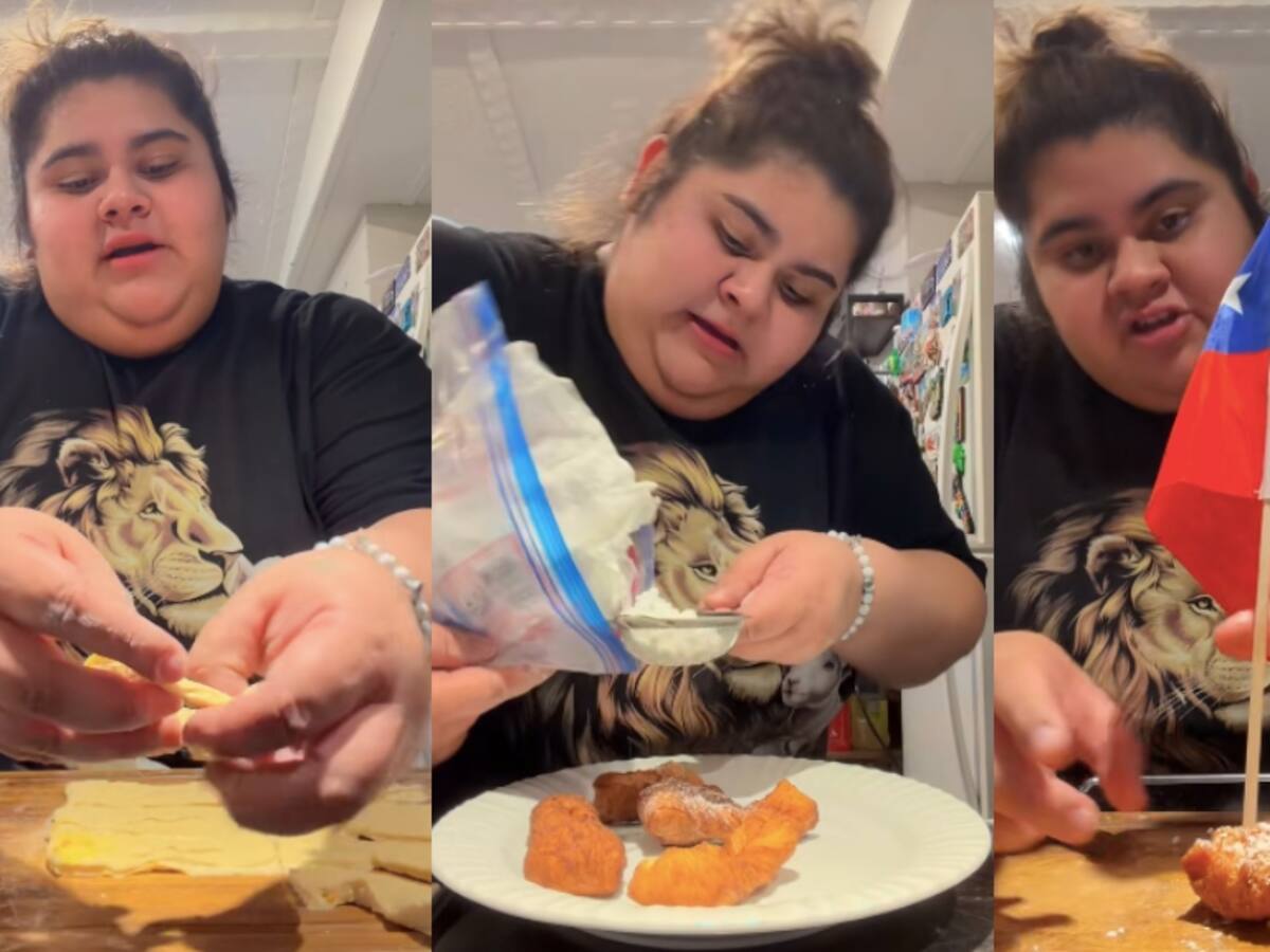 “Chile conquistó una cocina mexicana”: influencer se hace viral tras preparar calzones rotos cantando 31 Minutos