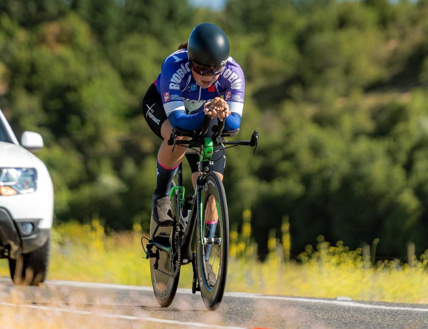 Antonella Mora, seleccionada nacional de ciclismo