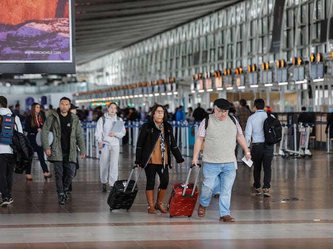 Tráfico aéreo de pasajeros en Chile
