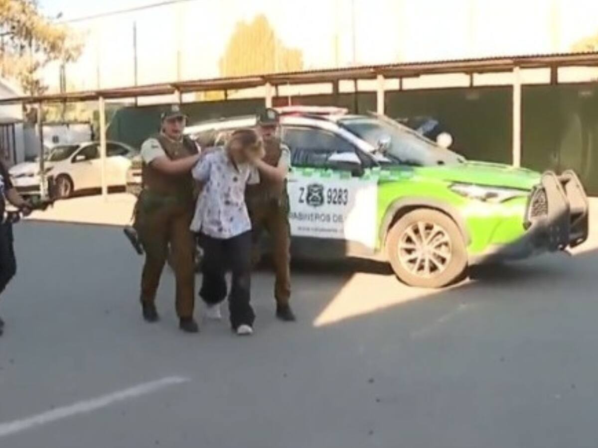 27 detenciones previas: qué se sabe de la mujer detenida por el brutal asesinato de adulto mayor ciego en San Bernardo