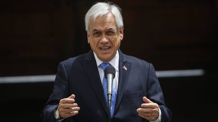3 de diciembre del 2020/SANTIAGOSebastian Piñera, Presidente de la Republica, habla durante el acto conmemorativo por el día del médico, y se realizará un homenaje a los 19 médicos fallecidos durante la pandemia, en el Palacio de La Moneda.
FOTO: SEBASTIAN BELTRAN GAETE/AGENCIAUNO
