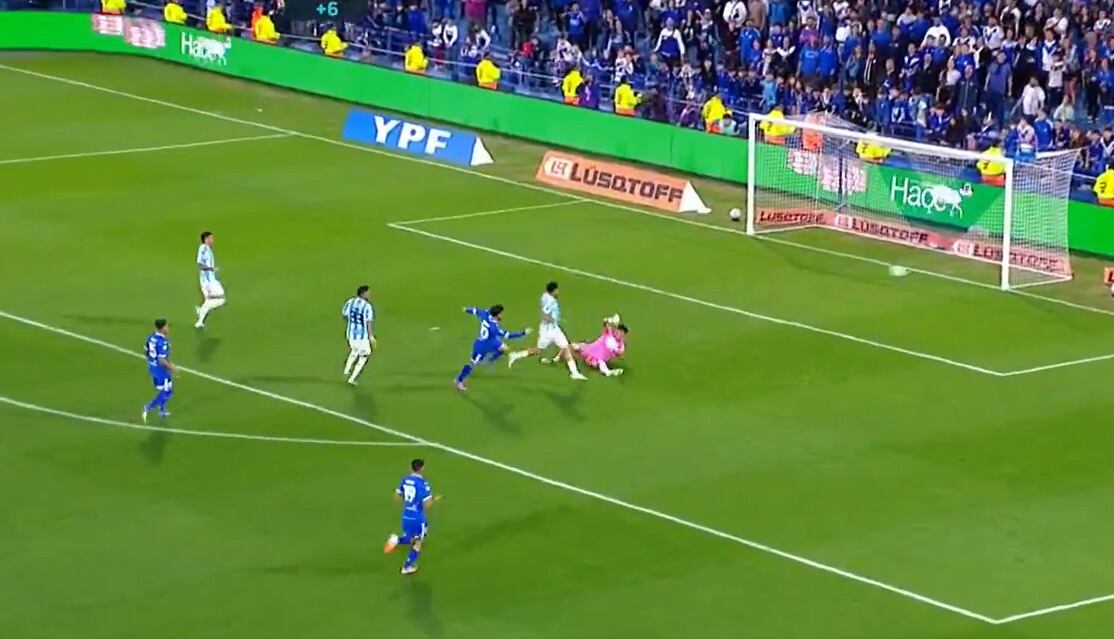 El debut goleador de Diego Valdés con la camiseta de Vélez