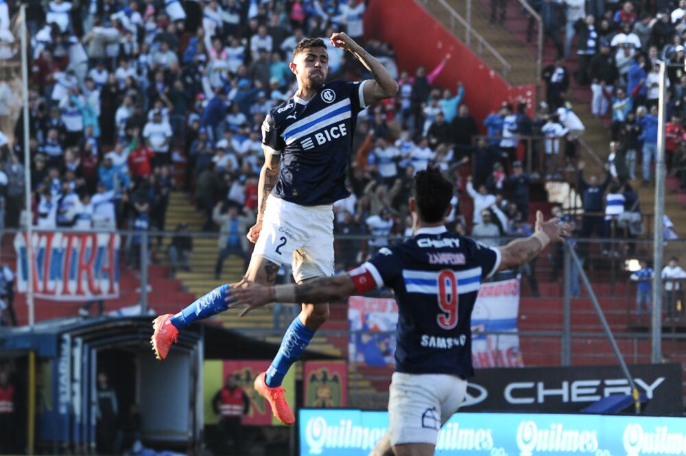 Daniel González, autor del primer gol de la UC