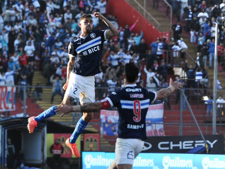 Daniel González, autor del primer gol de la UC