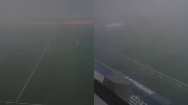 ¡No se ve nada! Así luce el Claro Arena a horas del partido entre Universidad Católica y La Calera