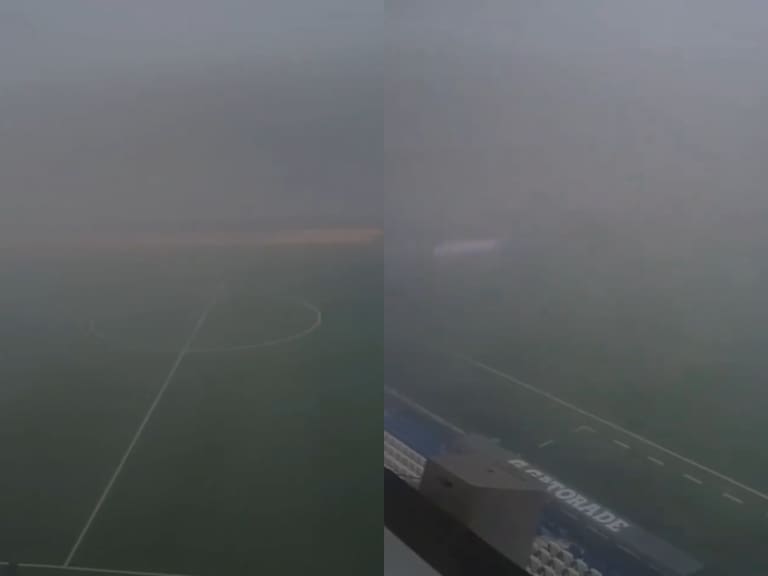 ¡No se ve nada! Así luce el Claro Arena a horas del partido entre Universidad Católica y La Calera