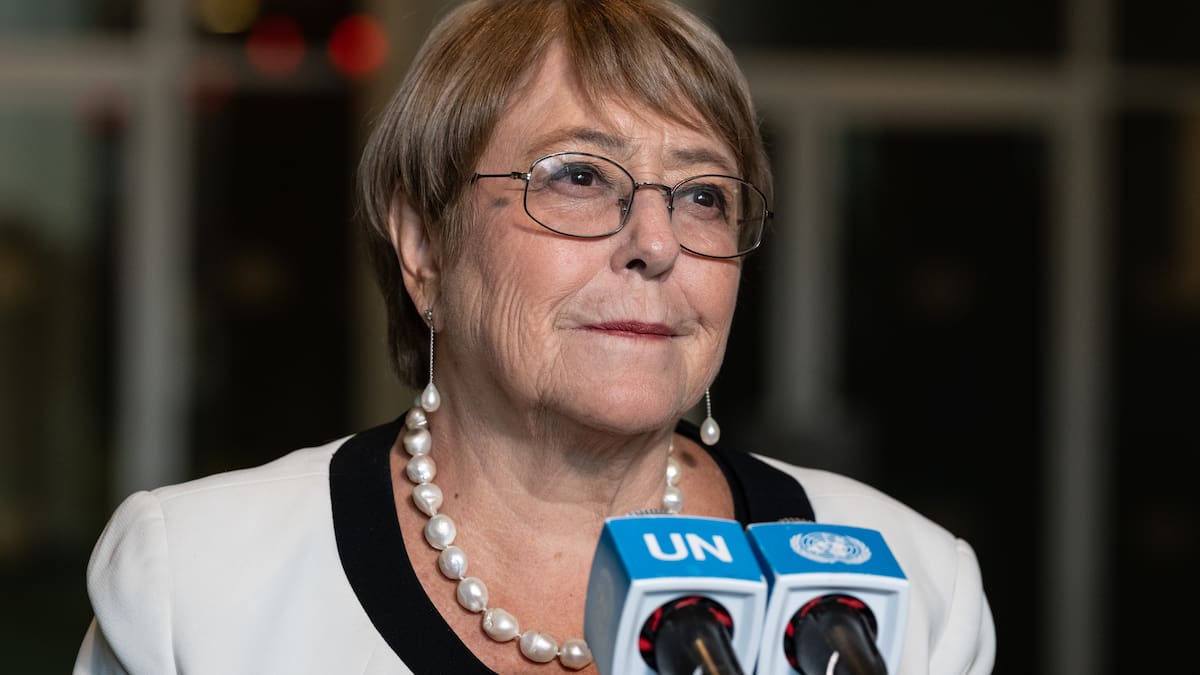 Bachelet ironiza sobre su opción en la ONU y lanza dura crítica: “Tal vez porque sé que no voy a ser secretaria general”