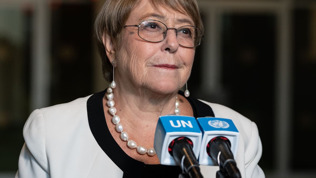 Bachelet ironiza sobre su opción en la ONU y lanza dura crítica: “Tal vez porque sé que no voy a ser secretaria general”