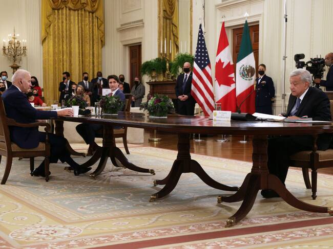 Mandatarios de Canadá, México y EEUU se reunieron en la Casa Blanca