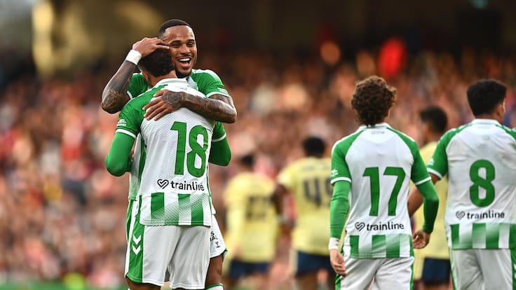 El golazo con que el Real Betis de Pellegrini venció al campeón de la Premier League en partido amistoso