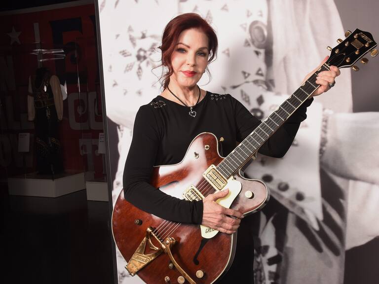 LONDON, ENGLAND - NOVEMBER 29: Priscilla Presley visits the Elvis on Tour exhibition at the O2 Arena on November 29, 2017 in London, England. The exhibition is on show until February 2018. (Photo by Dave J Hogan/Dave J Hogan/Getty Images)