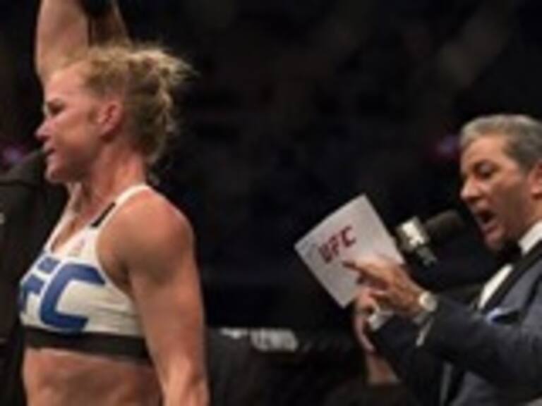 El round perfecto con que Holly Holm le ganó a Ronda